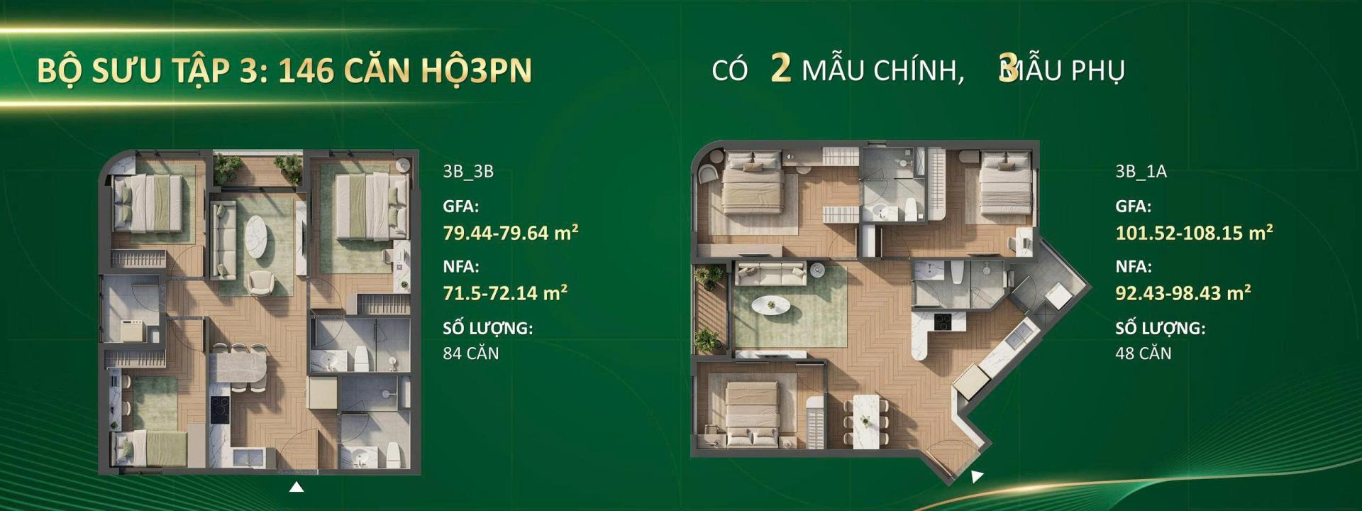 Căn hộ 3PN